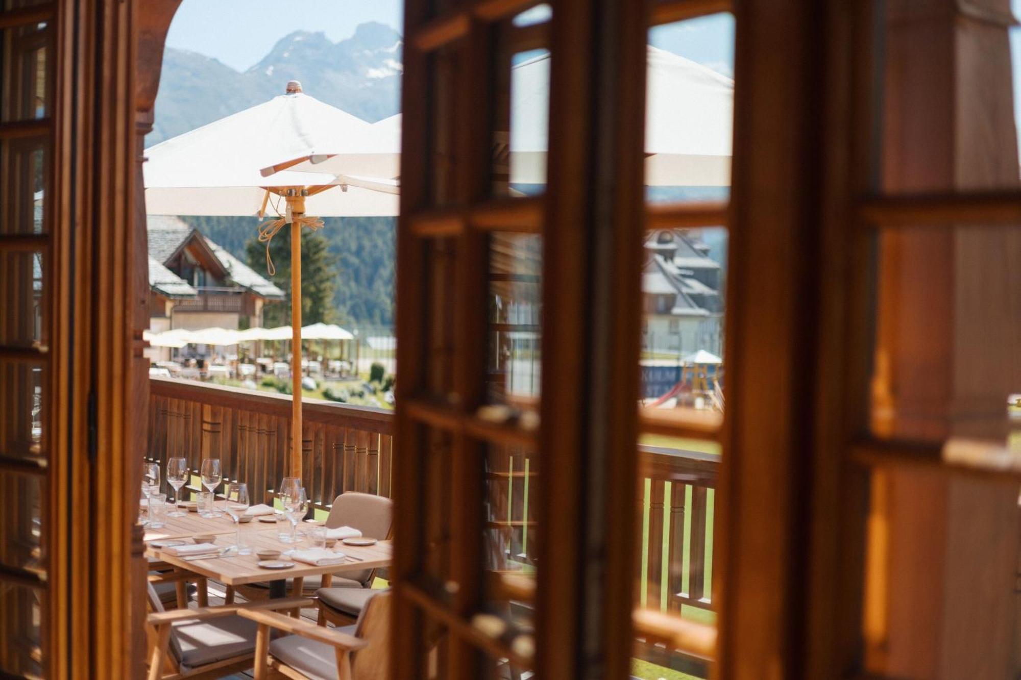 Kulm Hotel St. Moritz Luaran gambar