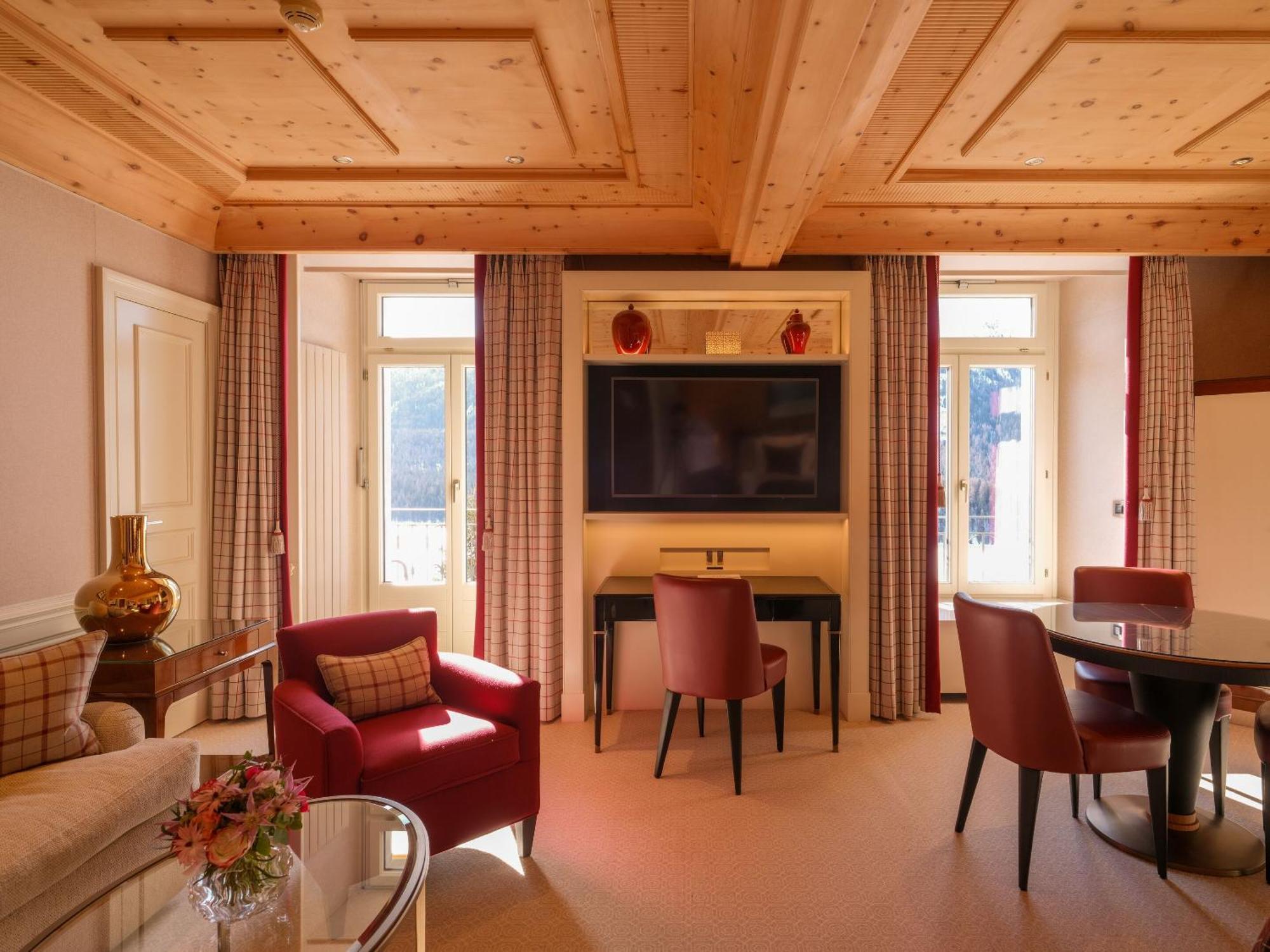 Kulm Hotel St. Moritz Luaran gambar