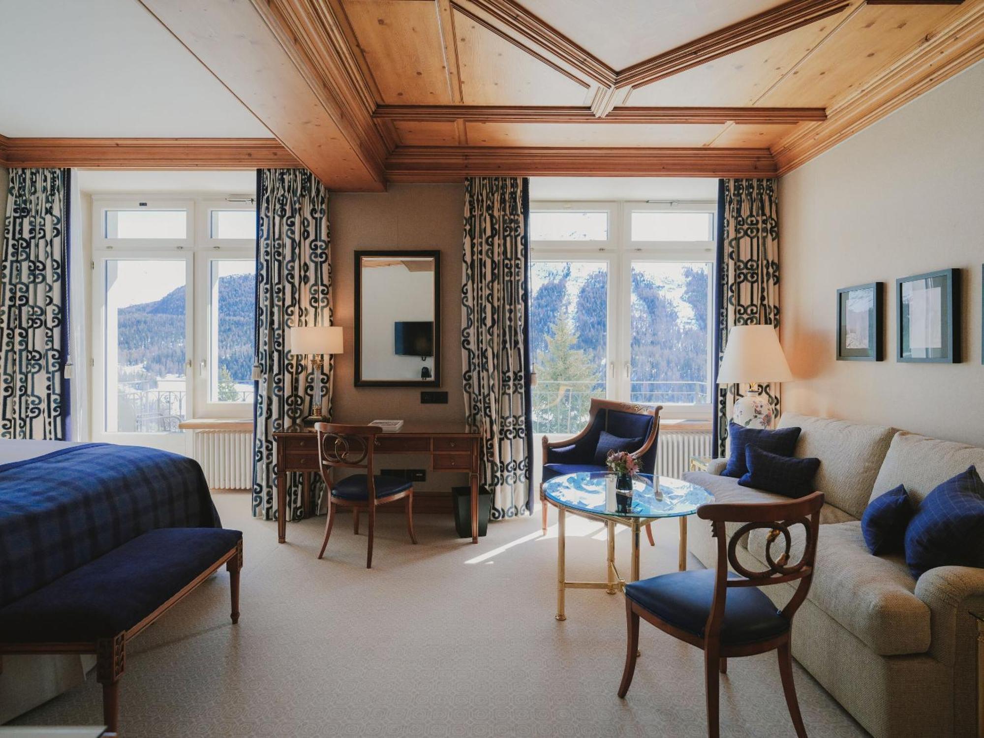 Kulm Hotel St. Moritz Luaran gambar