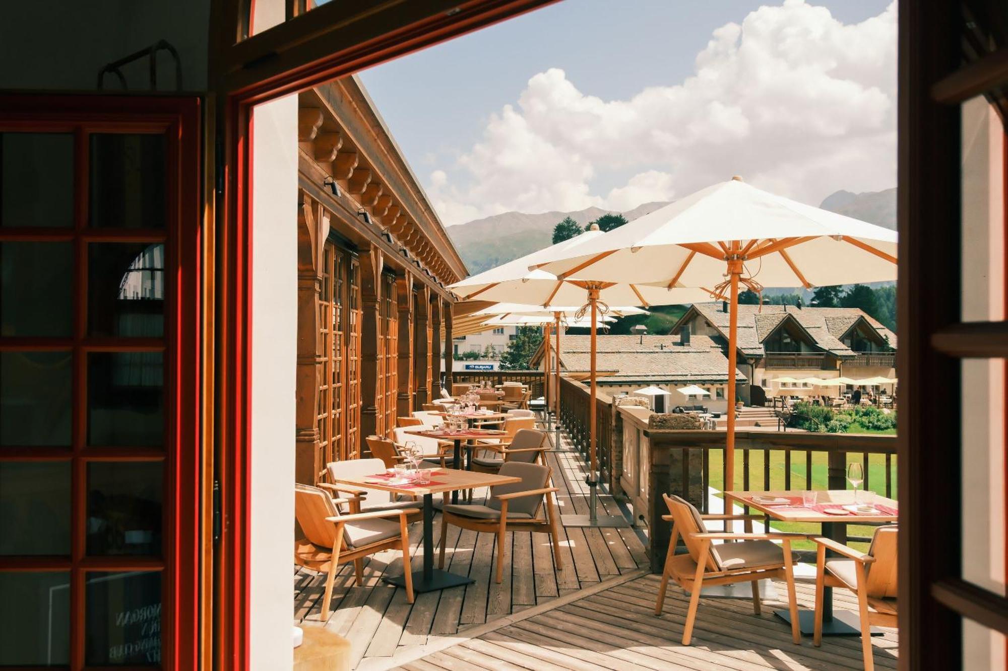 Kulm Hotel St. Moritz Luaran gambar